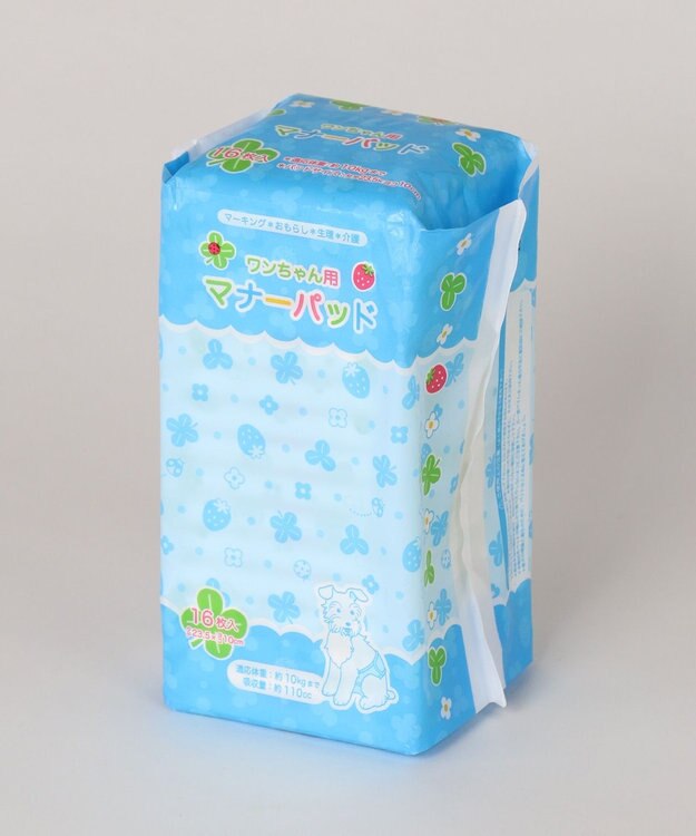 PET PARADISE ペティソワン　わんちゃん用マナーパッド（大）16枚入り 水色