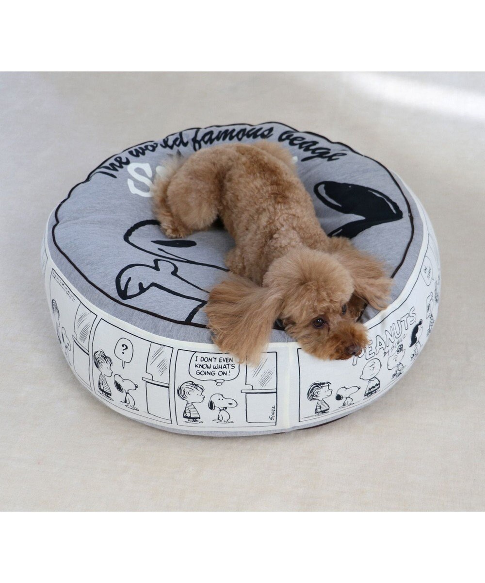 犬用品 ペットグッズ ベッド ベット ペットパラダイス ペット ベッド スヌーピー クッション 60cm ハピーダンス 猫 ハウス介護 おしゃれ かわいい ふわふわ 通年 夏 秋 冬 クッション ソファ カドラー あごのせ キャラクター Pet Paradise 通販 雑貨とペット用品の