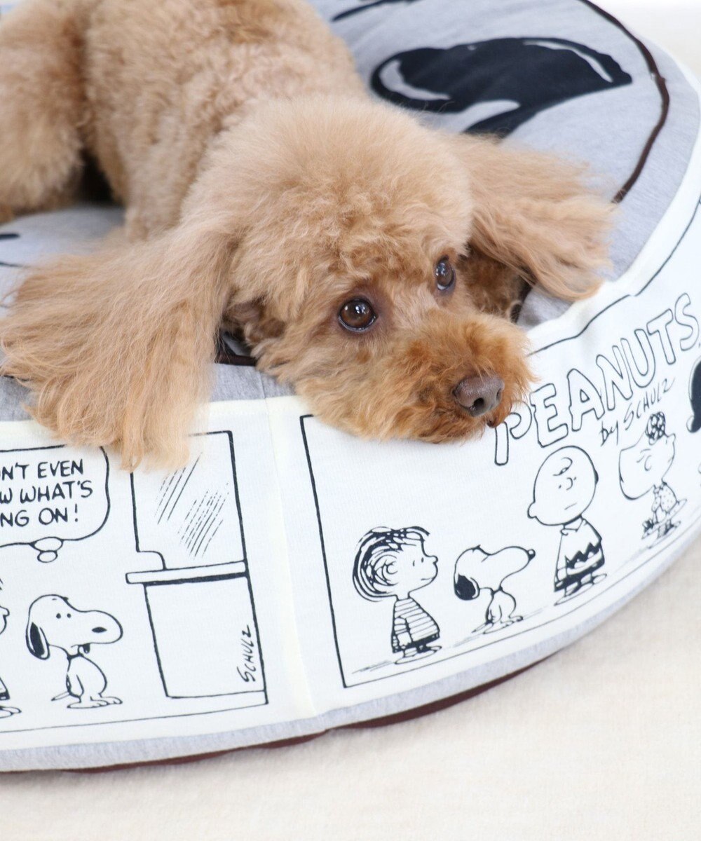 犬用品 ペットグッズ ベッド ベット ペットパラダイス ペット ベッド スヌーピー クッション 60cm ハピーダンス 猫 ハウス介護 おしゃれ かわいい ふわふわ 通年 夏 秋 冬 クッション ソファ カドラー あごのせ キャラクター Pet Paradise 通販 雑貨とペット用品の