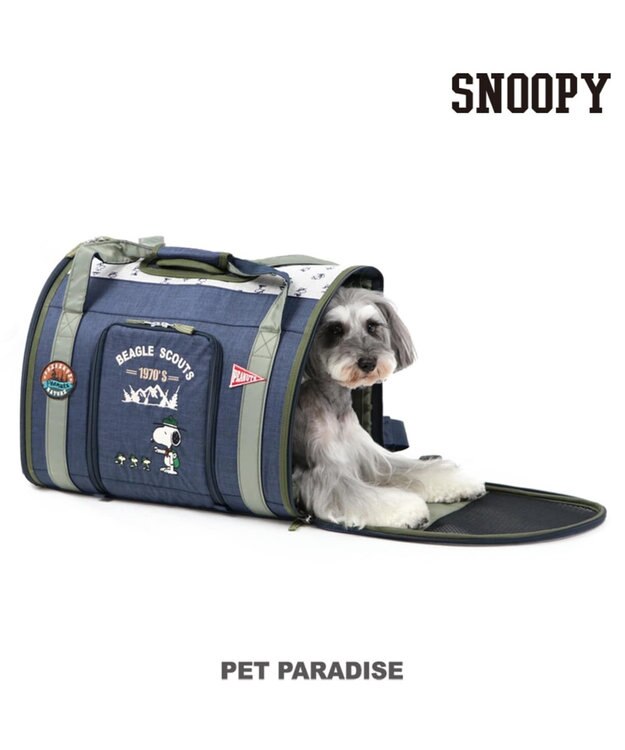 スヌーピー ペットキャリーバッグm スカウト 折畳リュック 小型犬 752 Pet Paradise 通販 雑貨とペット用品の通販サイト マザーガーデン ペットパラダイス
