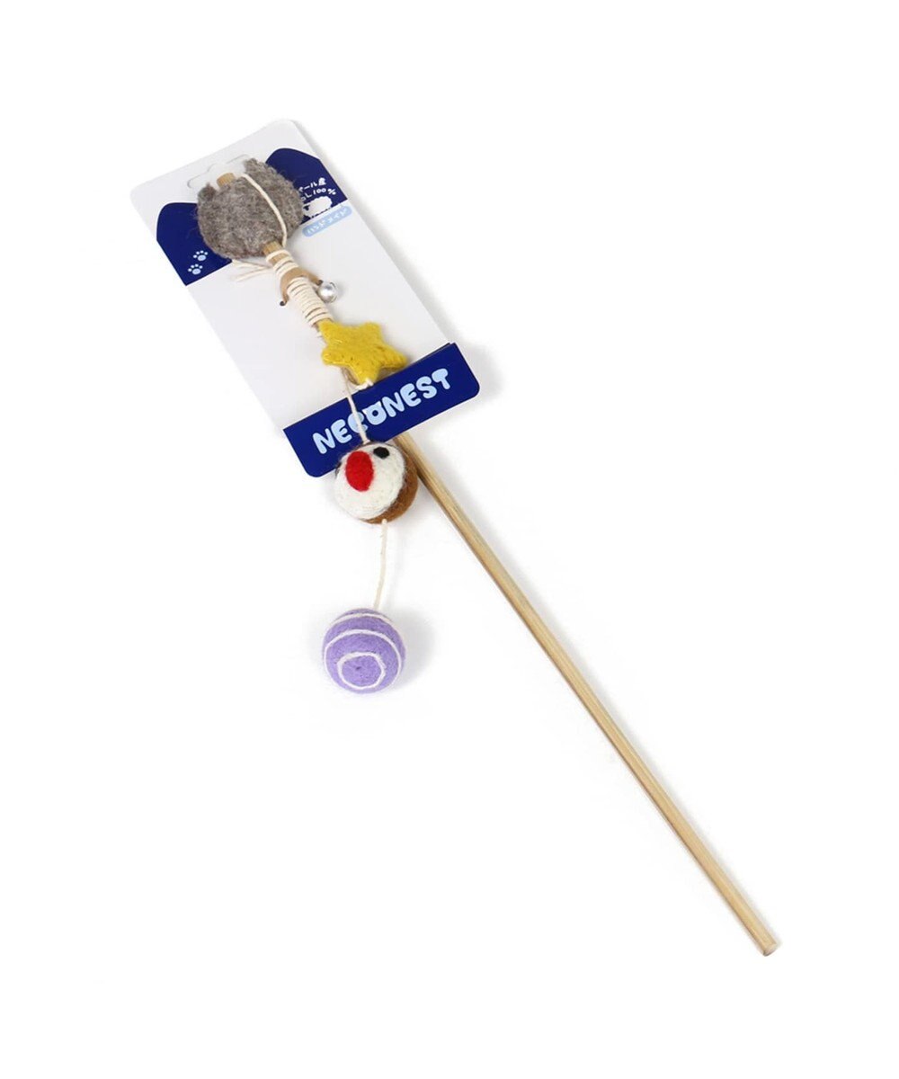 ネコネスト 猫用おもちゃ 猫じゃらし羊毛フェルト Pet Paradise 通販 雑貨とペット用品の通販サイト マザーガーデン ペットパラダイス