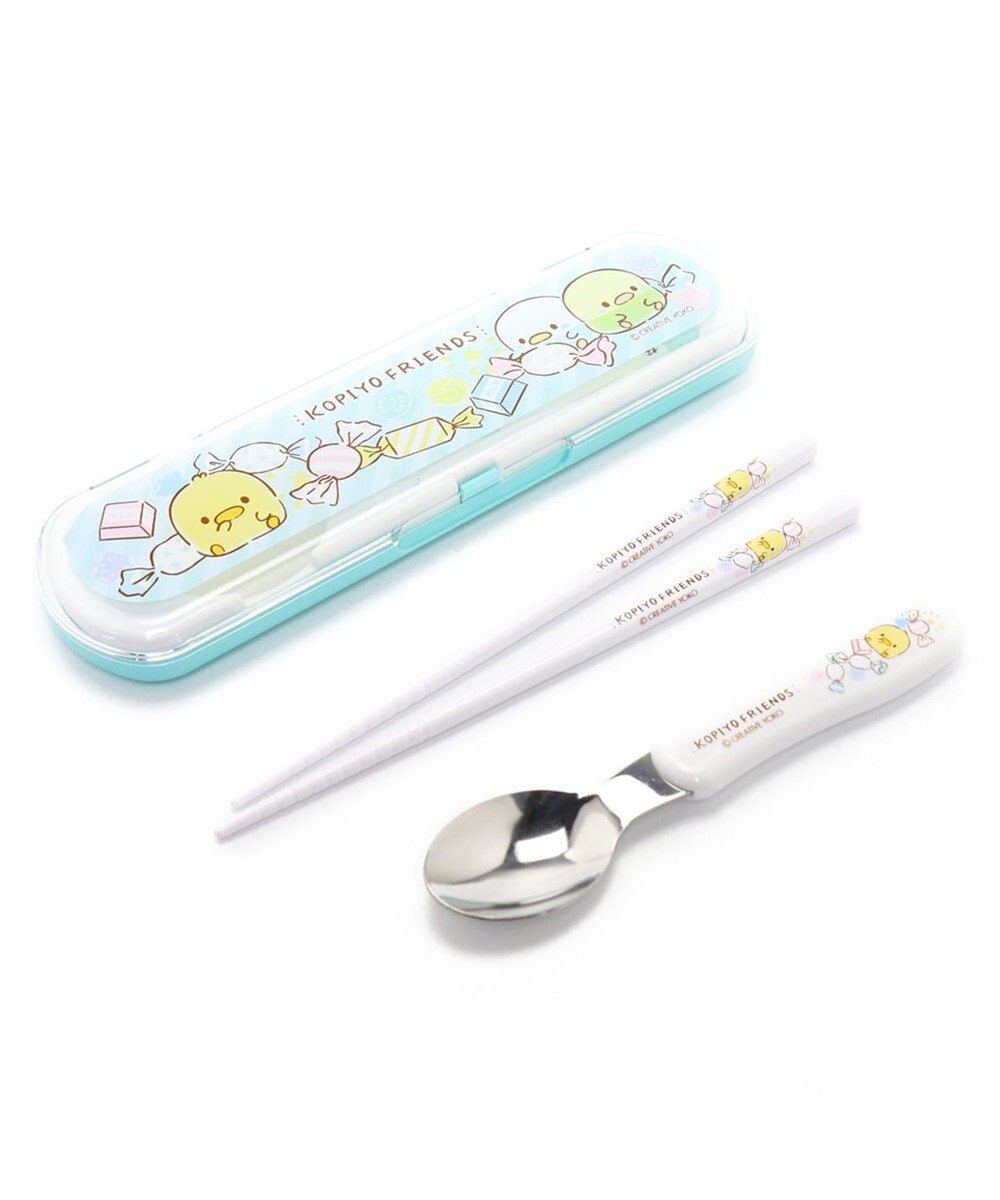 こぴよフレンズ コンビセットお箸 スプーンセット Mother Garden 通販 雑貨とペット用品の通販サイト マザーガーデン ペットパラダイス