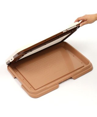 PET PARADISE ペットパラダイス 2WAYトイレトレー　 茶系