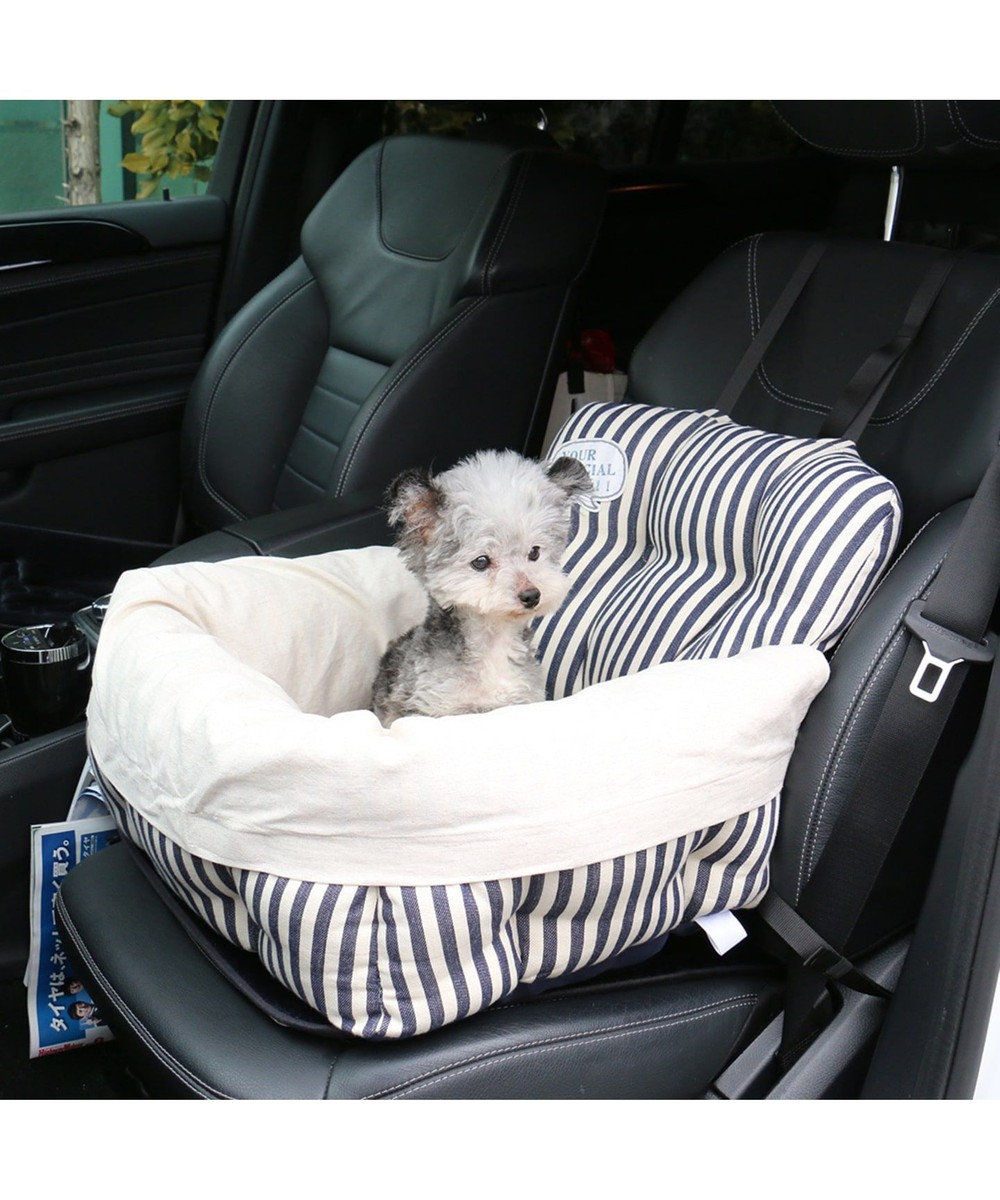 ドライブキャリー 送料無料  猫 ドライブシート ドライブボックス  WEB限定 ペット 犬  助手席 Ｌｅｅ リー  小型犬 ドライブベッド ヒッコリー