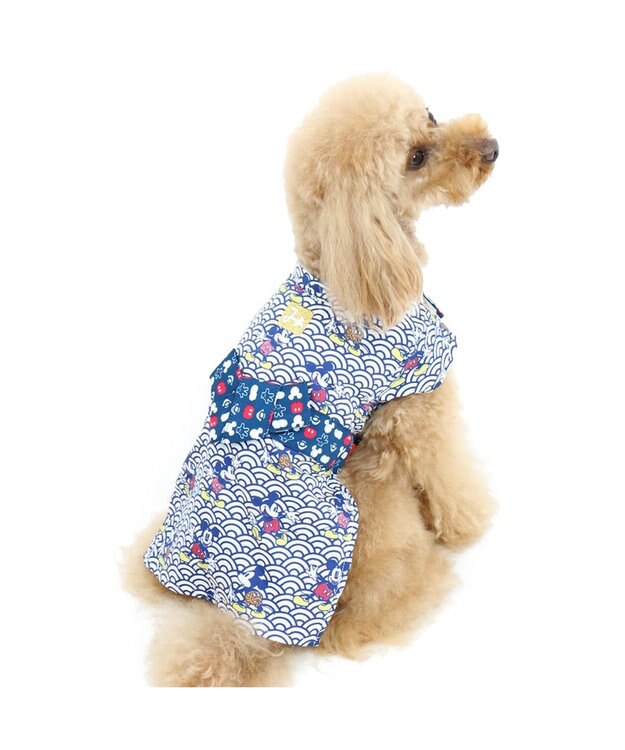 ディズニー ミッキー波柄浴衣 ゆかた 小型犬 Pet Paradise 通販 雑貨とペット用品の通販サイト マザーガーデン ペットパラダイス