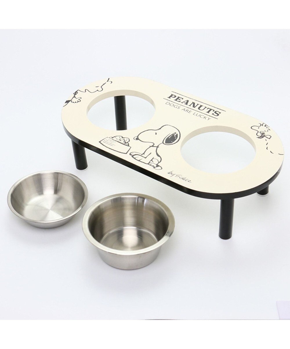 スヌーピー えさ皿 モノトーン フードボウル Pet Paradise 通販 雑貨とペット用品の通販サイト マザーガーデン ペットパラダイス