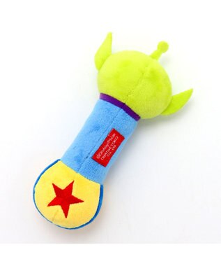 PET PARADISE ディズニー トイストーリー おもちゃ エイリアン ダンベルトイ 黄緑