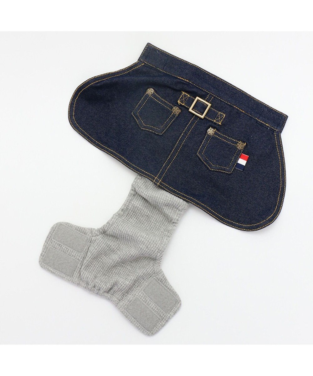 PET PARADISE ペットパラダイス マナースカート 紺[小型犬] 