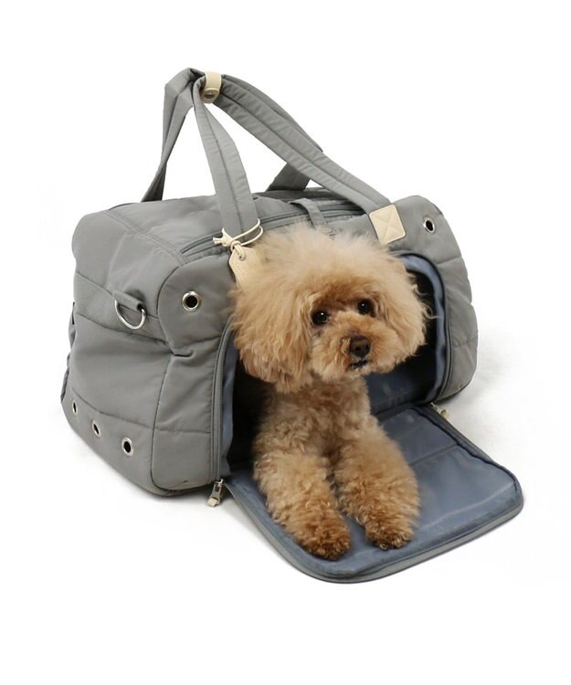 ペットパラダイス ペットキャリーバッグm 前面開き グレー 小型犬 Pet Paradise 通販 雑貨とペット用品の通販サイト マザーガーデン ペットパラダイス