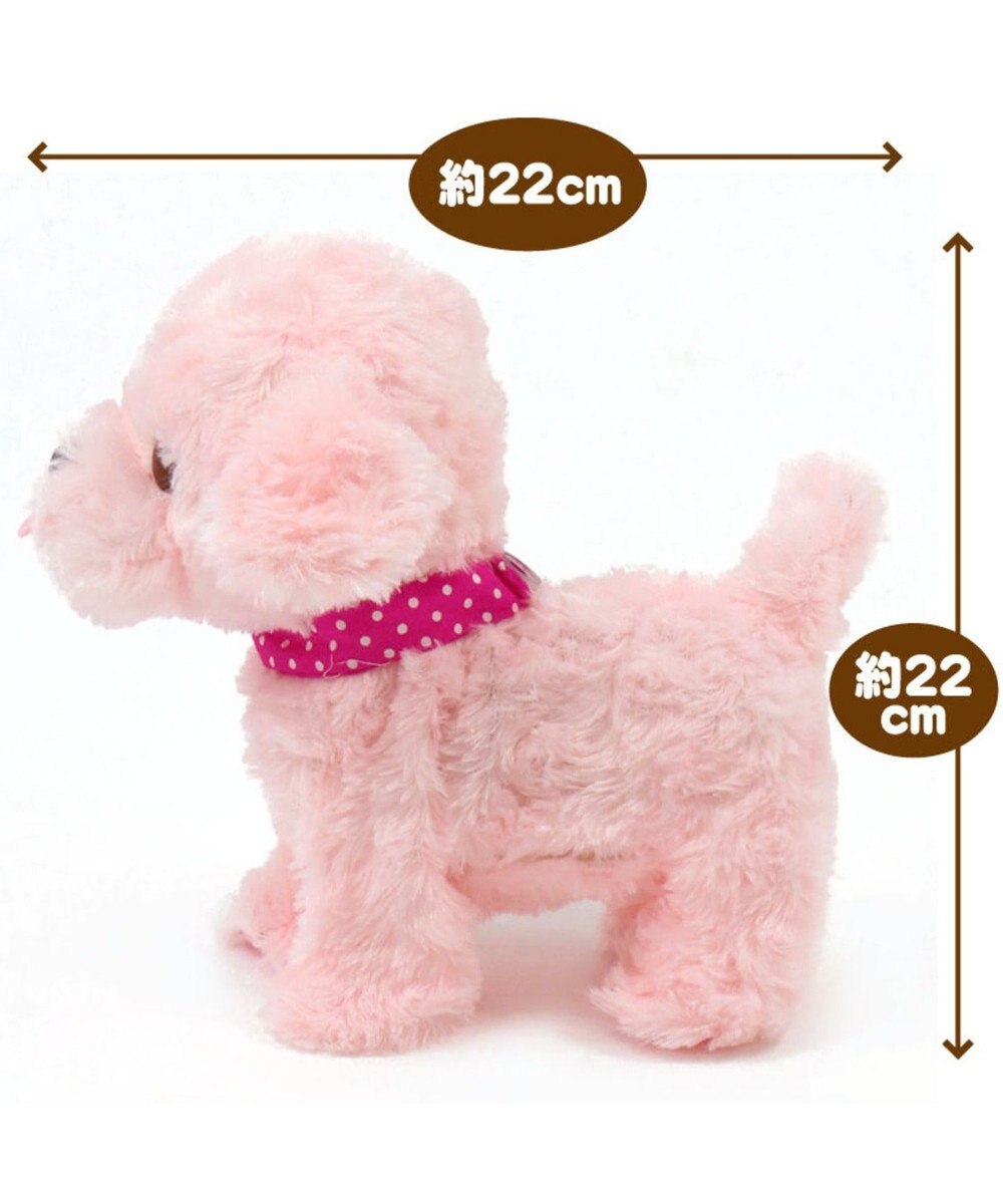 シリーズ累計販売 72000個突破 マザーガーデン もこもこプードルちゃん ピンク 単品 動く 犬のぬいぐるみ いっしょに一緒にお散歩 わんちゃん 歩くおもちゃ わんわん 動くおもちゃ 女の子 男の子 お家遊び 家遊び 玩具 Mother Garden 通販 雑貨とペット用品の