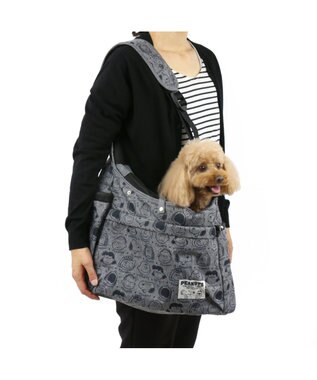スヌーピー ペットキャリーバッグm フェイス柄 四角 小型犬 Pet Paradise 通販 雑貨とペット用品の通販サイト マザーガーデン ペットパラダイス