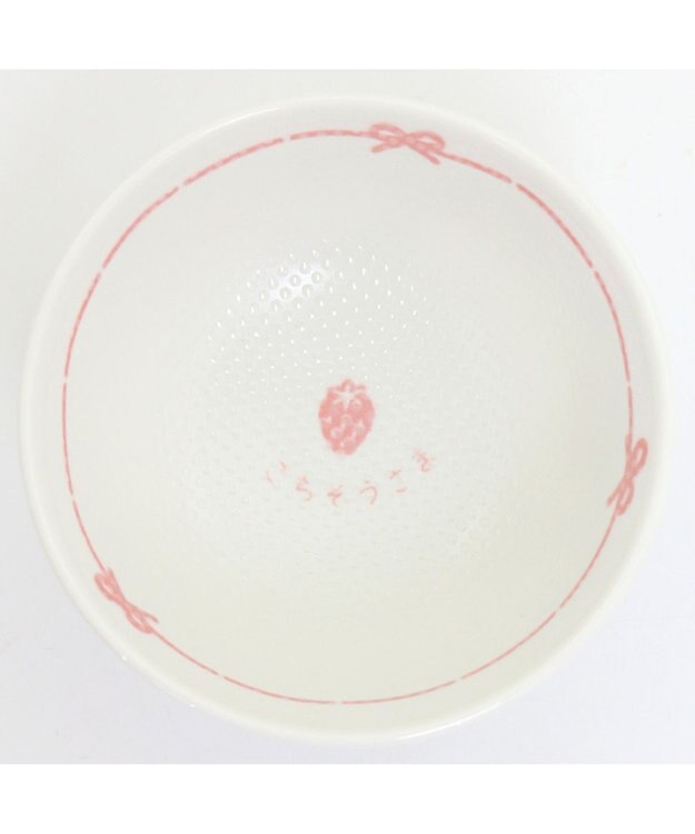 Mother garden マザーガーデン くっつきにくい お茶碗 中 お花柄 ピンク（濃）