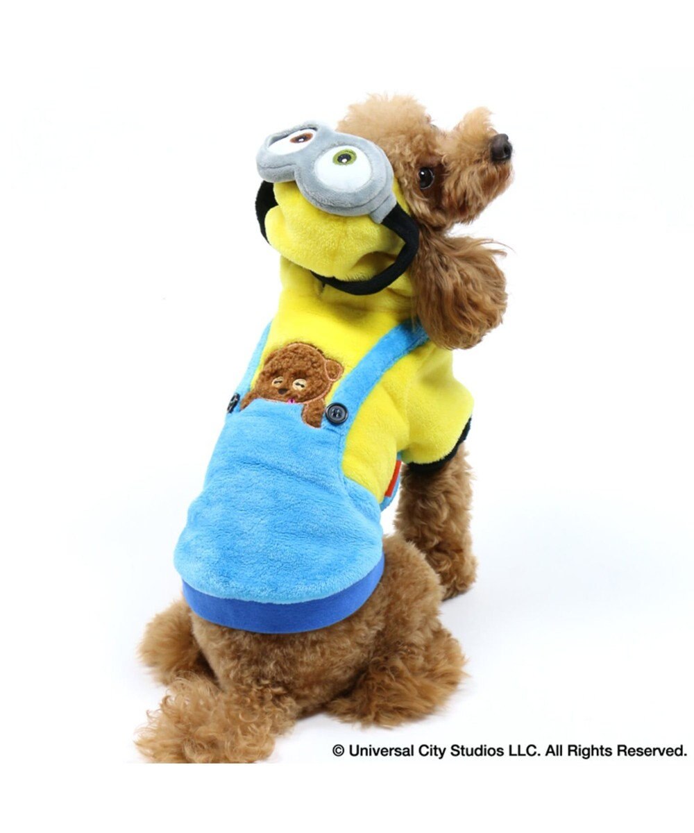 PET PARADISE ミニオン 変身なりきり服 ボブ パーカー〔小型犬〕 