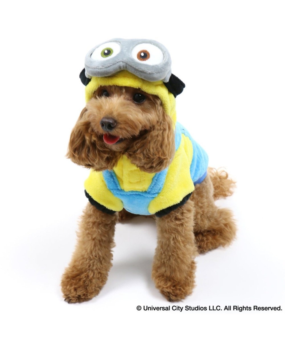 ミニオン 変身なりきり服 ボブ パーカー 小型犬 Pet Paradise 通販 雑貨とペット用品の通販サイト マザーガーデン ペットパラダイス