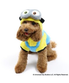 PET PARADISE ミニオン 変身なりきり服 ボブ パーカー〔小型犬〕