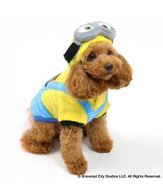 PET PARADISE ミニオン 変身なりきり服 ボブ パーカー〔小型犬〕
