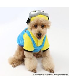 PET PARADISE ミニオン 変身なりきり服 ボブ パーカー〔小型犬〕