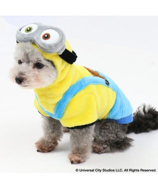 PET PARADISE ミニオン 変身なりきり服 ボブ パーカー〔小型犬〕 黄