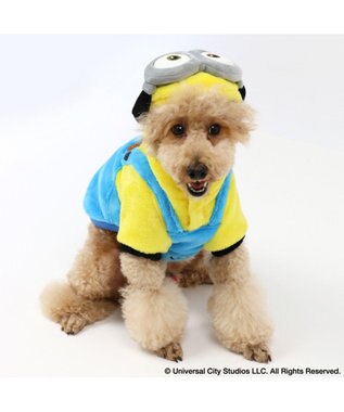 PET PARADISE ミニオン 変身なりきり服 ボブ パーカー〔小型犬〕 黄