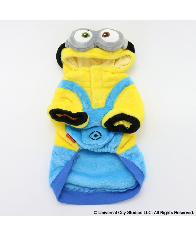 PET PARADISE ミニオン 変身なりきり服 ボブ パーカー〔小型犬〕 黄