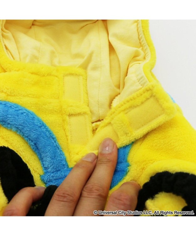 PET PARADISE ミニオン 変身なりきり服 ボブ パーカー〔小型犬〕 黄