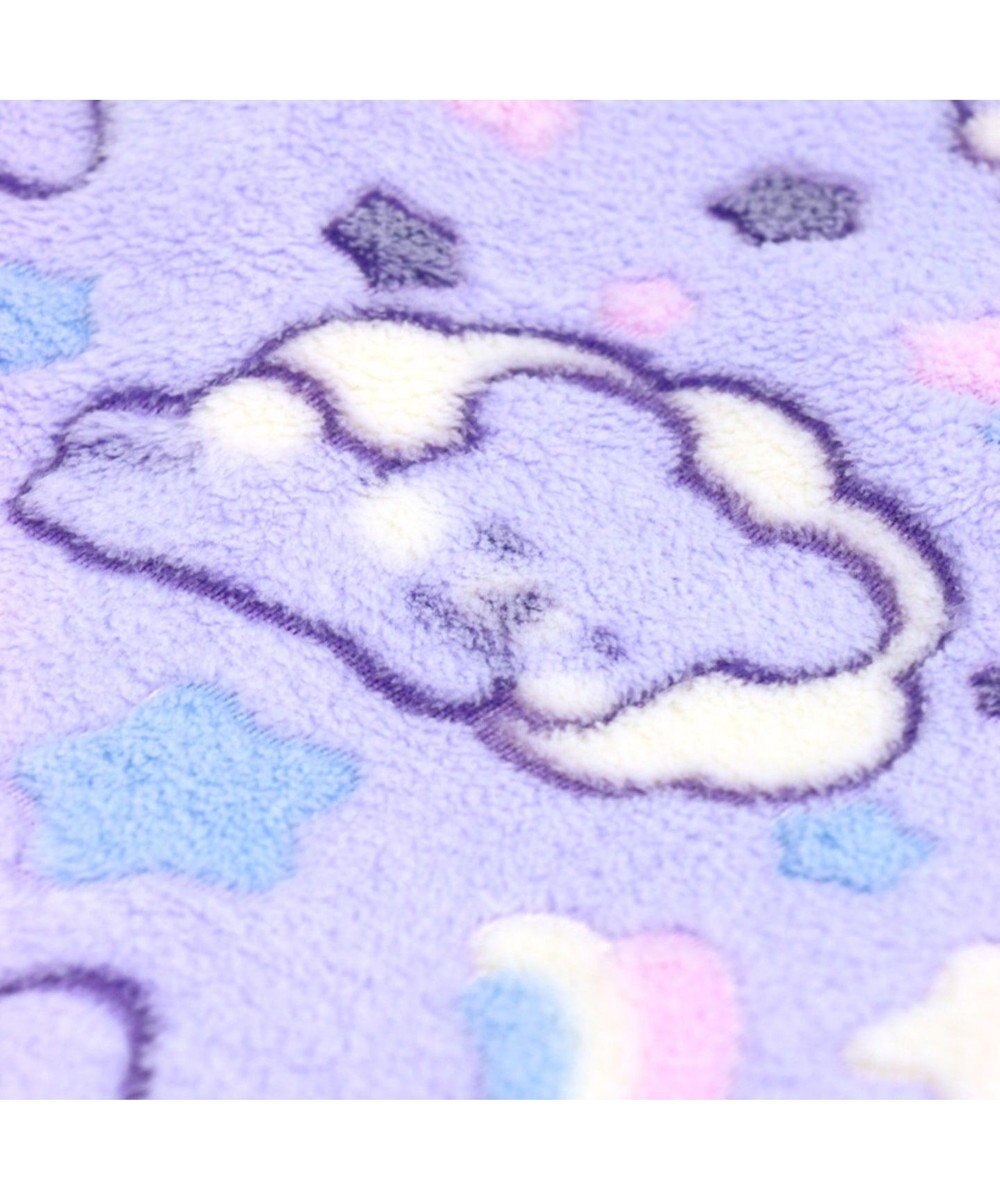 Mother garden くまのロゼット 星柄ふわ大判ひざかけ 85cm×120cm 