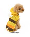 PET PARADISE 犬服 犬用品 ペットグッズ ペットウェア ペットパラダイス 犬 カッパ 蜂レインコート（ポンチョタイプ）【小型犬】 雨具 ポンチョ