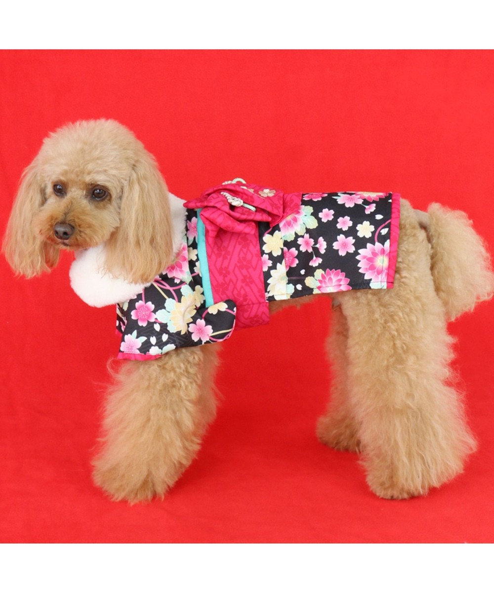 ペットパラダイス 着物 黒 小型犬 新年 年賀状 七五三 Pet Paradise 通販 雑貨とペット用品の通販サイト マザーガーデン ペットパラダイス