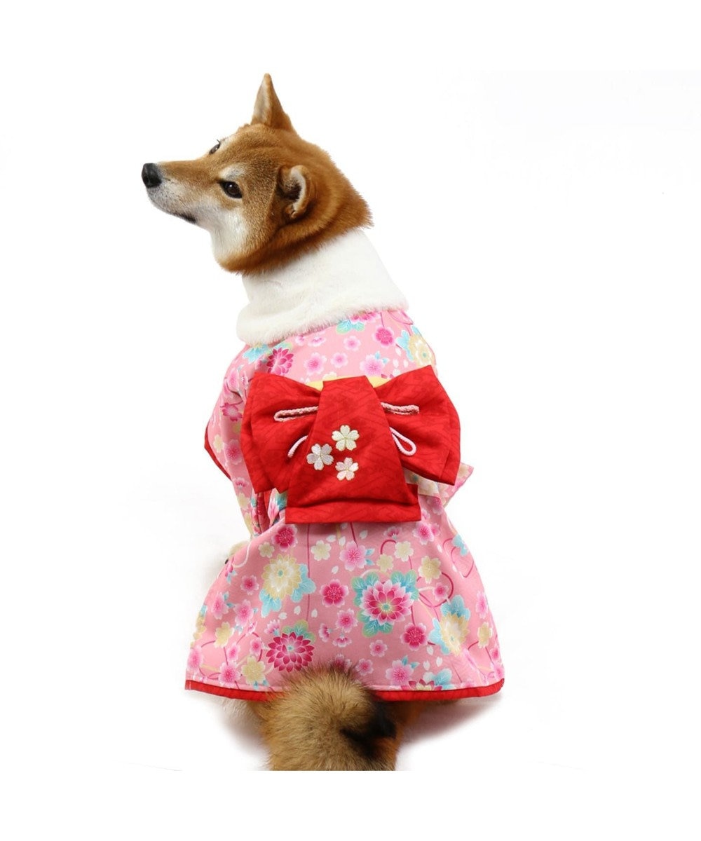 ペットパラダイス 着物 ピンク 中 大型犬 新年 年賀状 Pet Paradise 通販 雑貨とペット用品の通販サイト マザーガーデン ペットパラダイス