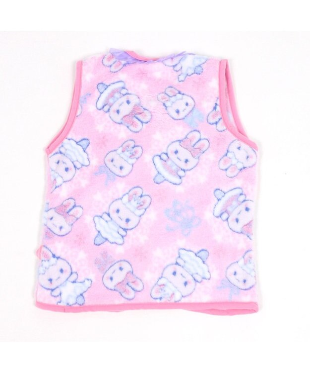 Mother garden マザーガーデン うさもも もこふわ キッズスリーパー S/M サイズ 女の子 着 ピンク（淡）