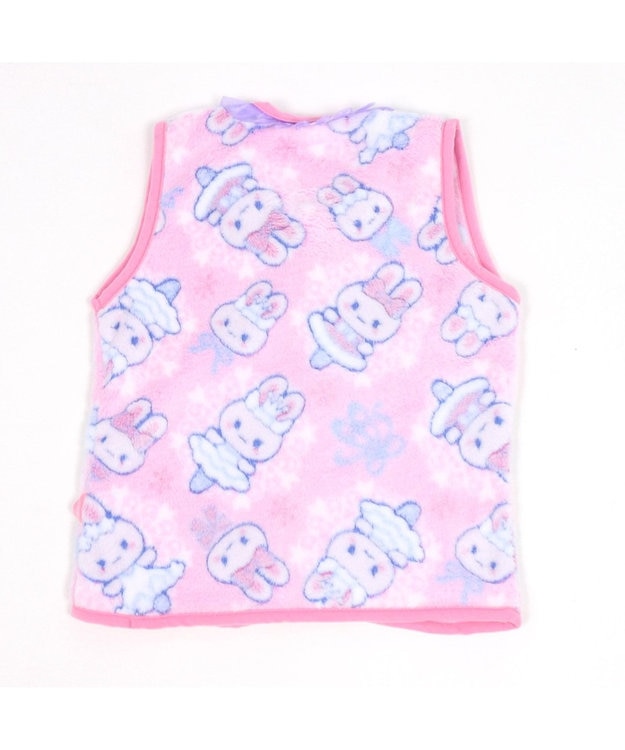 Mother garden マザーガーデン うさもも もこふわ キッズスリーパー S/M サイズ 女の子 着 ピンク(淡)