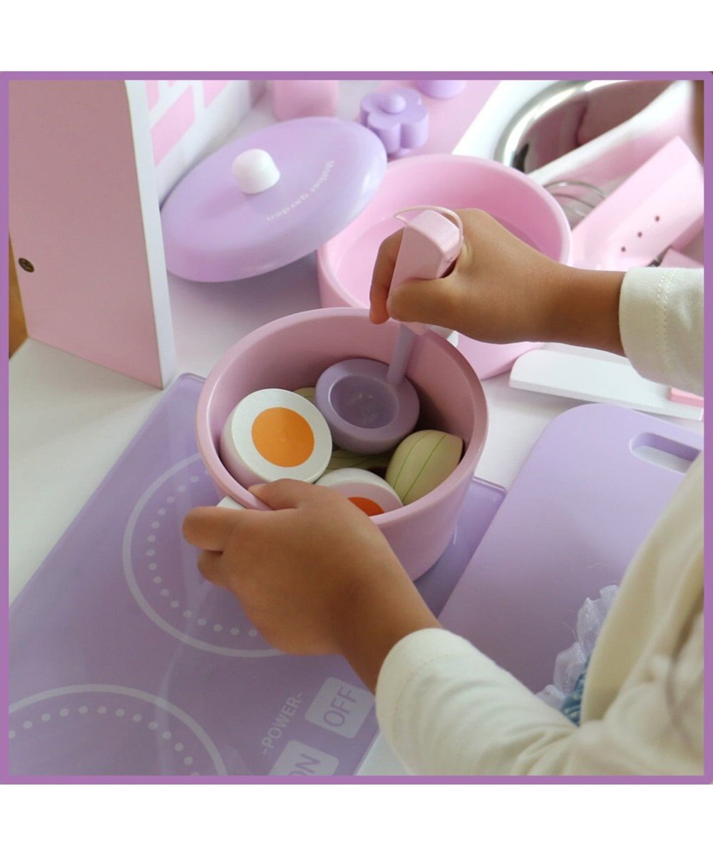 Mother garden マザーガーデン 木製ままごと キッチンツール 10点セット 