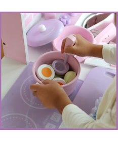 Mother garden マザーガーデン 木製ままごと キッチンツール 10点セット