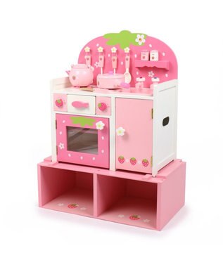 マザーガーデン 野いちごままごと グリルキッチン用 高さ19cmup台 継ぎ足し台 おもちゃ収納 継足し 台 木製 キッチン台 おもちゃ箱 ままごと収納 子供 イチゴ 女の子 おままごと収納 Mother Garden 通販 雑貨とペット用品の通販サイト マザーガーデン ペット