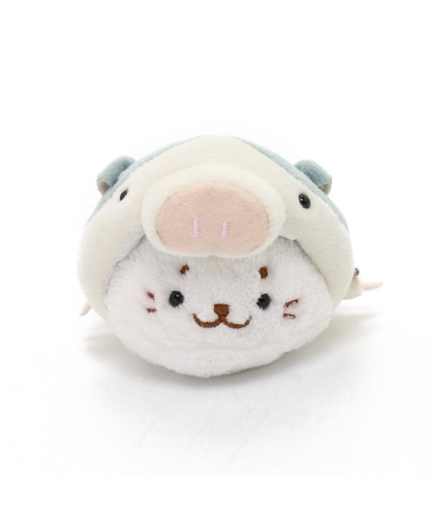 しろたんキーホルダーマスコット マイクロブタ ブチ柄 Mother Garden 通販 雑貨とペット用品の通販サイト マザーガーデン ペットパラダイス