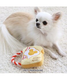 PET PARADISE ディズニー ミッキー 犬用おもちゃ トースト ロープ トイ