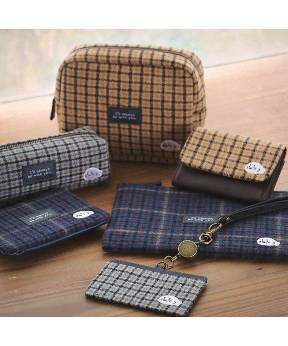 しろたん ツイード ティッシュポーチ 青色 小物入れ Mother Garden 通販 雑貨とペット用品の通販サイト マザーガーデン ペットパラダイス