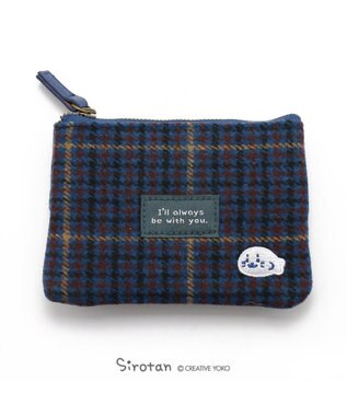 しろたん ツイード ティッシュポーチ 青色 小物入れ Mother Garden 通販 雑貨とペット用品の通販サイト マザーガーデン ペットパラダイス