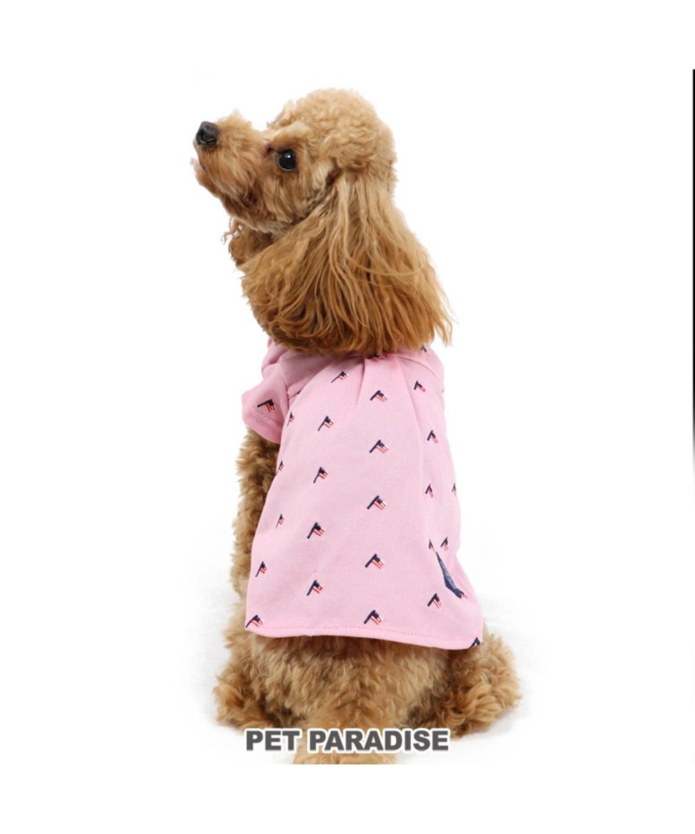 J Press 星条旗刺繍 シャツ ピンク 小型犬 Pet Paradise 通販 雑貨とペット用品の通販サイト マザーガーデン ペットパラダイス