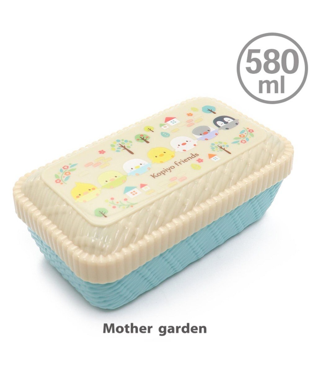 こぴよフレンズ ドーム型 1段お弁当箱 リーフ柄 580ml Mother Garden 通販 雑貨とペット用品の通販サイト マザーガーデン ペットパラダイス