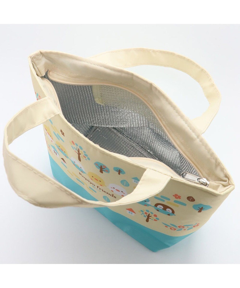 Mother garden こぴよフレンズ 保冷ランチ トートバック 《リーフ柄》 保冷バック 