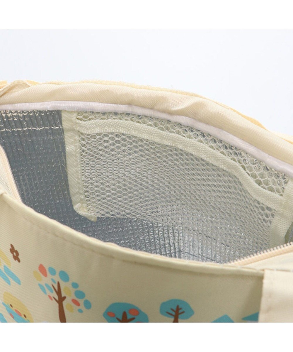 Mother garden こぴよフレンズ 保冷ランチ トートバック 《リーフ柄》 保冷バック 