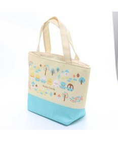 Mother garden こぴよフレンズ 保冷ランチ トートバック 《リーフ柄》 保冷バック