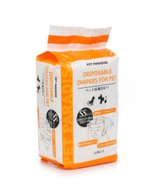 PET PARADISE ペットパラダイス 犬 猫用 犬猫用 ペット用紙おむつSS〔超小型犬〕