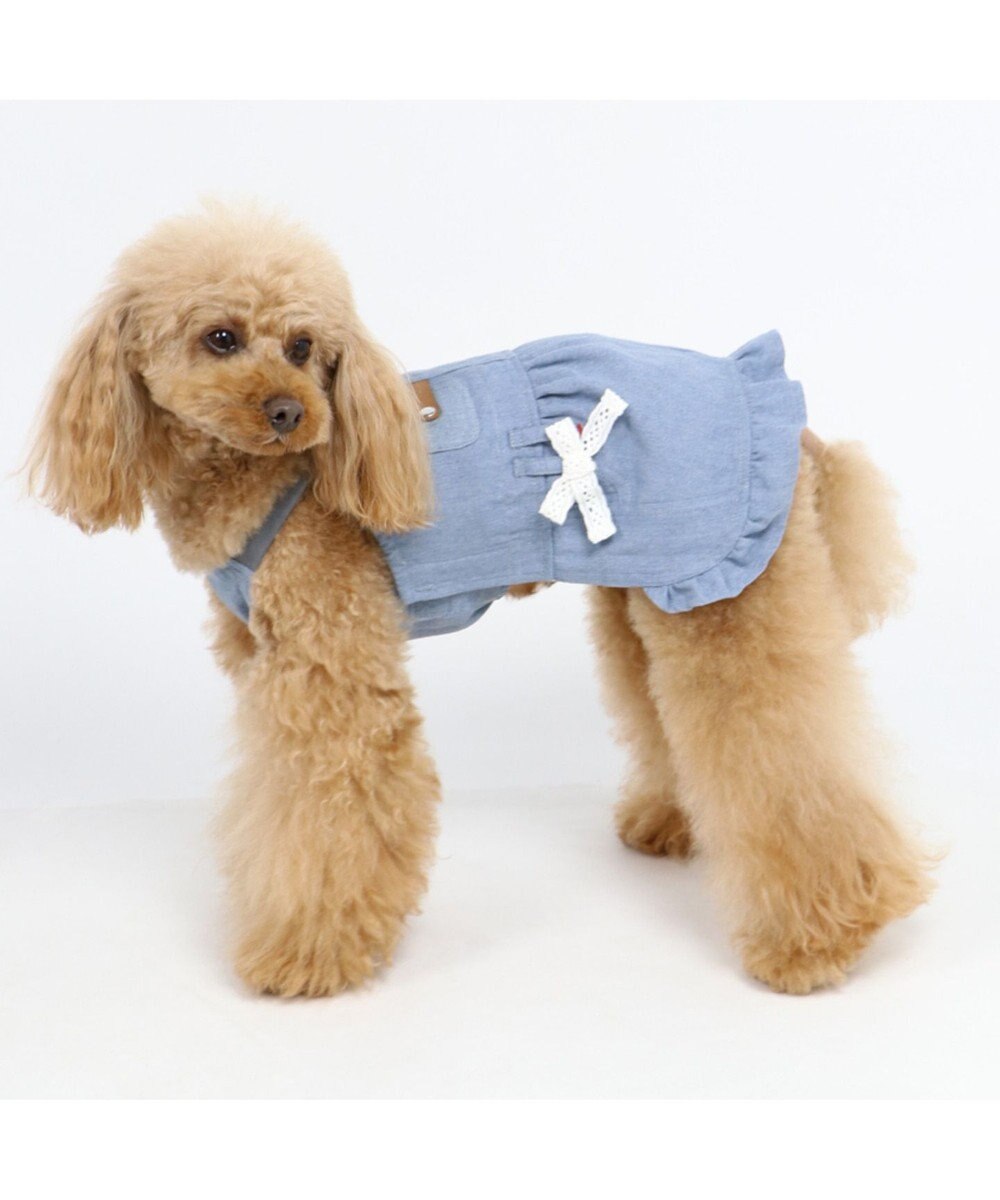 ペットパラダイス デニム ジャンパースカート 小型犬 Pet Paradise 通販 雑貨とペット用品の通販サイト マザーガーデン ペットパラダイス