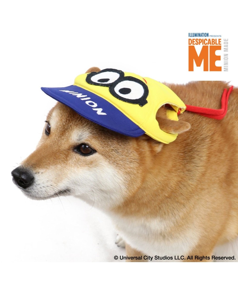 PET PARADISE ミニオン ペット用帽子 キャップ【中型犬】 【大型犬】 黄