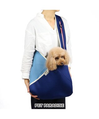 ペットパラダイス 39メッシュ ペットスリング 青 キャリー 小型犬 Pet Paradise 通販 雑貨とペット用品の通販サイト マザーガーデン ペットパラダイス