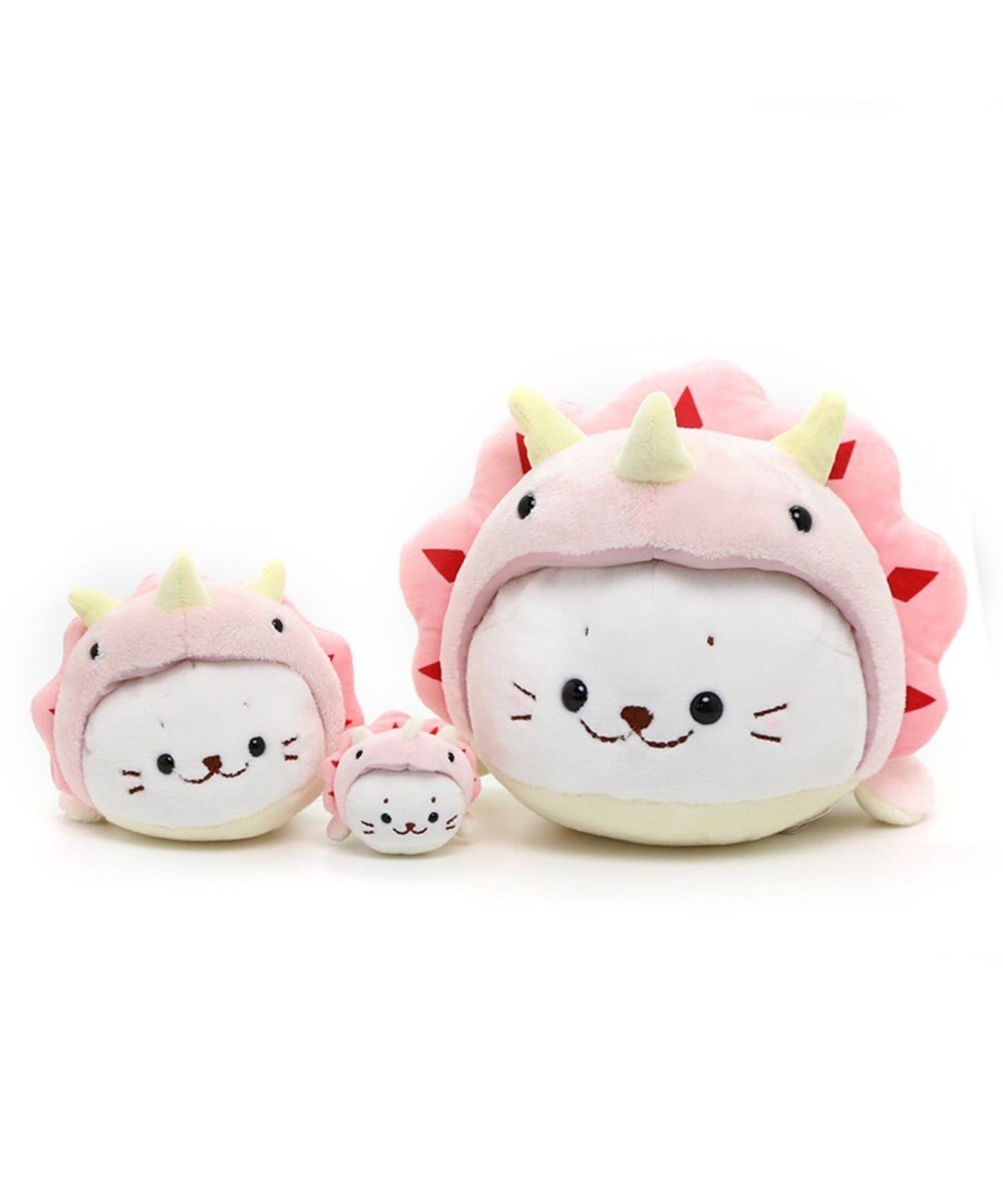 しろたん トリケラトプス ぬいぐるみキーホルダー, 0, 0