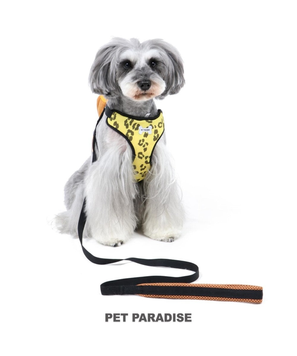 PET PARADISE ペットパラダイス 肉 リュックハーネス＆リード  ペットSS 〔小型犬〕 茶系