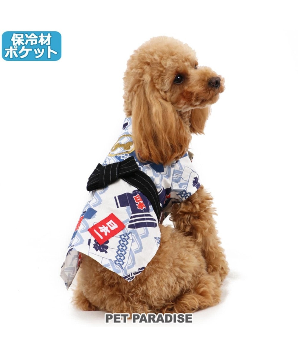 PET PARADISE ペットパラダイス 祭り 浴衣 ポケットクール 〔超小型・小型犬〕 青